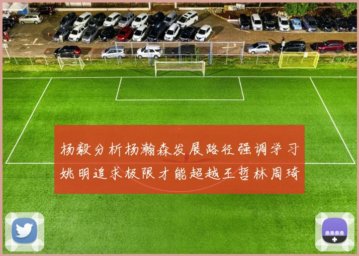 杨毅分析杨瀚森发展路径强调学习姚明追求极限才能超越王哲林周琦状态